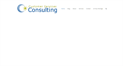 Desktop Screenshot of customerservicesconsulting.com