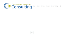 Tablet Screenshot of customerservicesconsulting.com